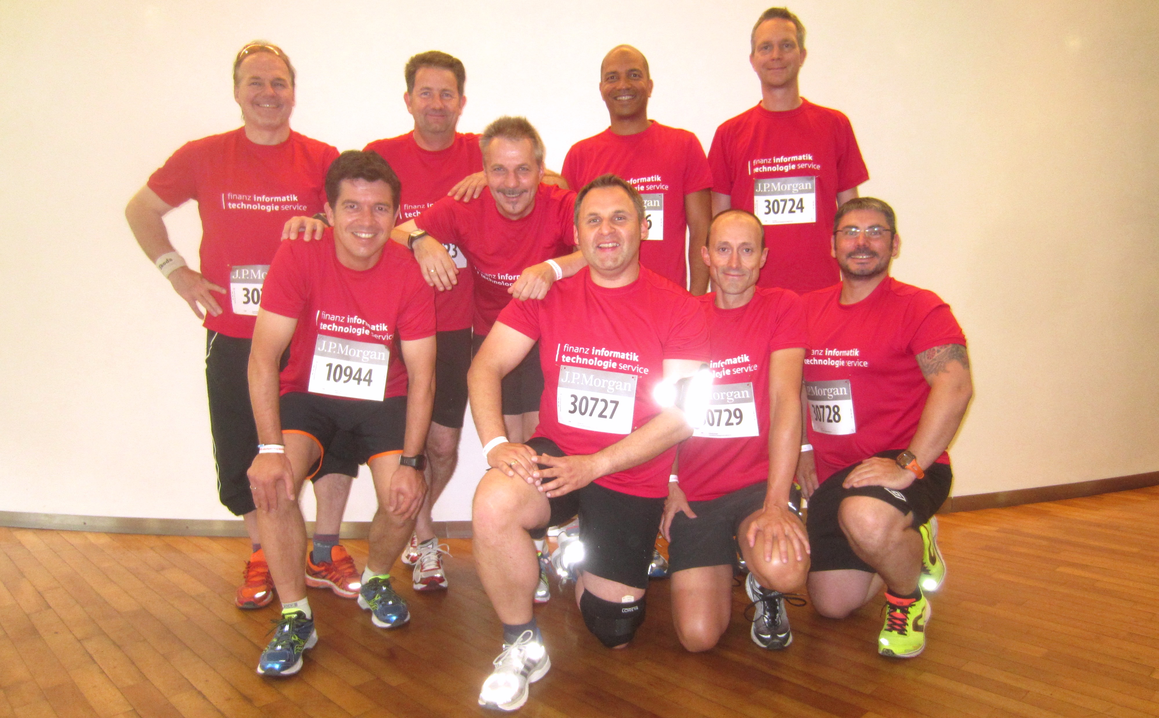 FI-TS Team 2015 beim JPMorgan Lauf